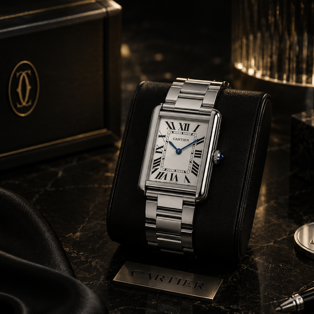 Cartier Tank – Stainless Steel