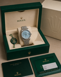 Rolex Land-Dweller  – Ice Blue Dial